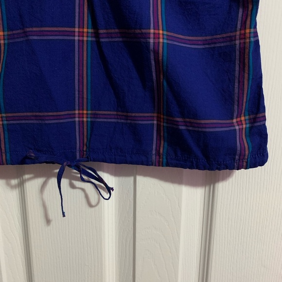 3 for $15 Garage Blue Plaid Shirt - Picture 6 of 9